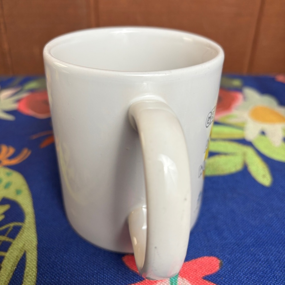 Vintage Smurfs 'Genius at Work' White Mug - Picture 5 of 6